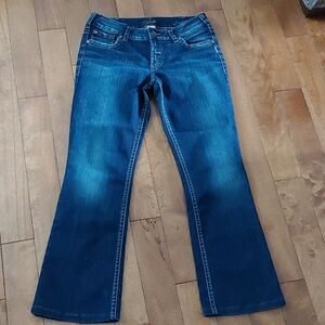 Silver Suki Low Rise jeans 31x29 medium wash